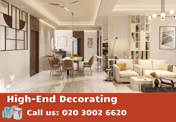 high-end decorating Brockley